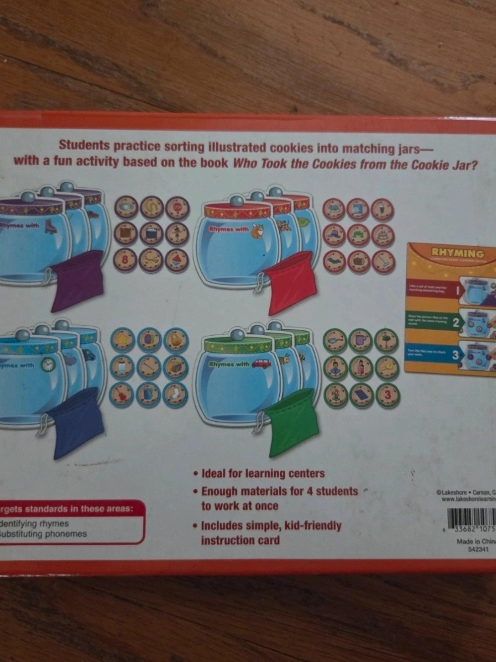 Lakeshore Rhyming Learning Game Set — - Picture 3 of 3